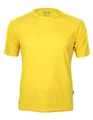 Heren Sportshirt CONA SPORTS Rainbow Tech Tee Sun Yellow